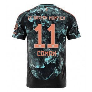 Bayern Munich Kingsley Coman #11 Udebanetrøje 2024-25 Kort ærmer